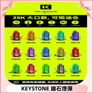 鑰石KEYSTONE FLEX-3 25000口專彈專機套裝|大容量續航