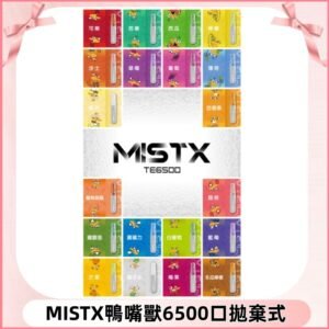 MIST X 鴨嘴獸6500口拋棄式電子煙#台灣現貨#